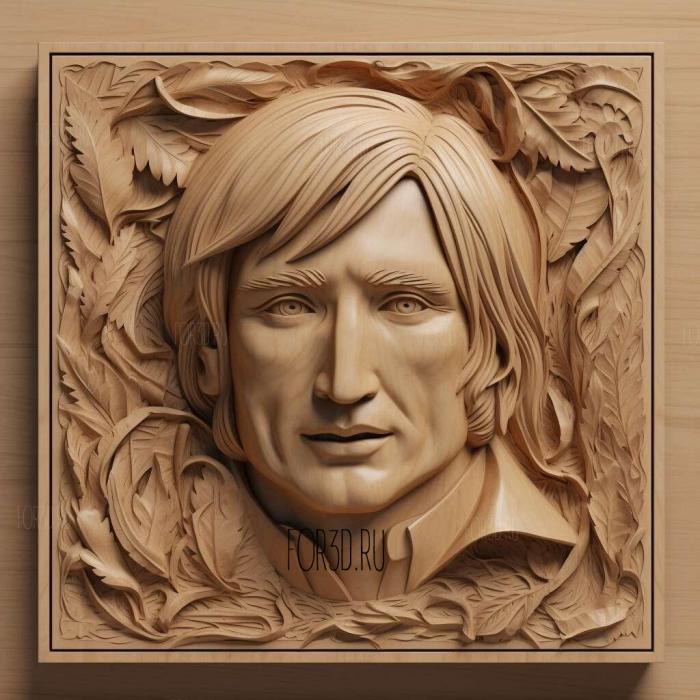 owen wilson 1 stl model for CNC